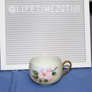 Bavaria Germany Hand Painted Coffee Cup